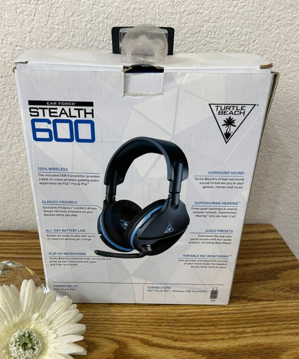Turtle Beach Stealth 600 Gen 2 Wireless Headset Mic PS4 PS5 Lightly Used - Picture 2 of 3